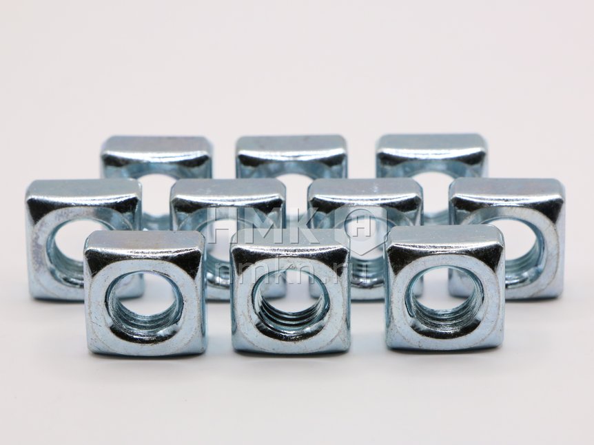 Гайка квадратная М10 комплект 10 шт