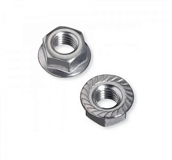 Гайка 4599531818 М6 с фланцем цинк гайка 4599531818 п29 м6 с фланцем в Нижнем Новгороде